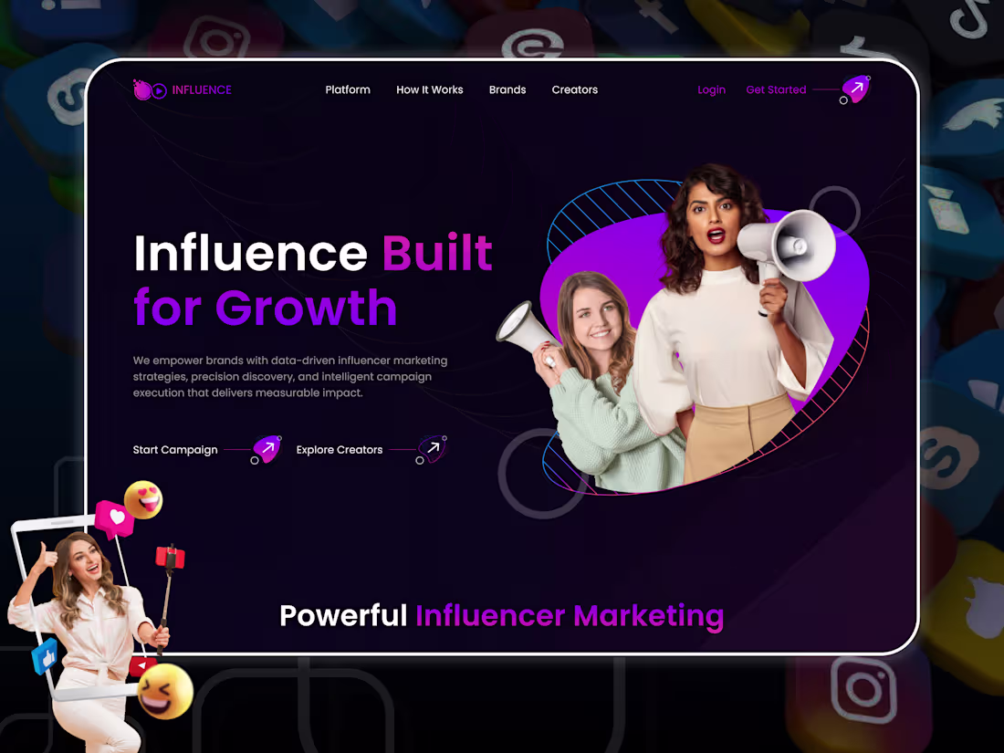 Cover image for 📣✨ Connect. Influence. Convert – Influencer