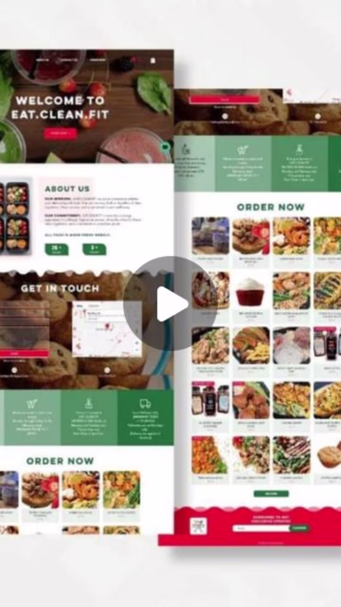Cover image for Michael on Instagram: “Wix Website Redesign…