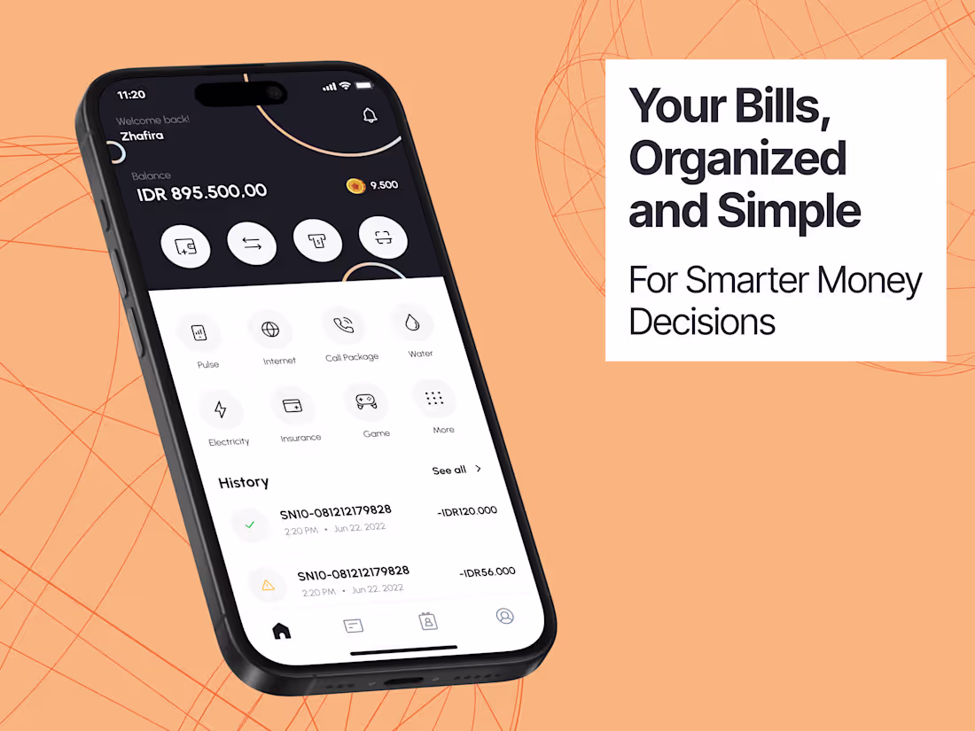 Cover image for Billnity: Intelligent Bill Management App 