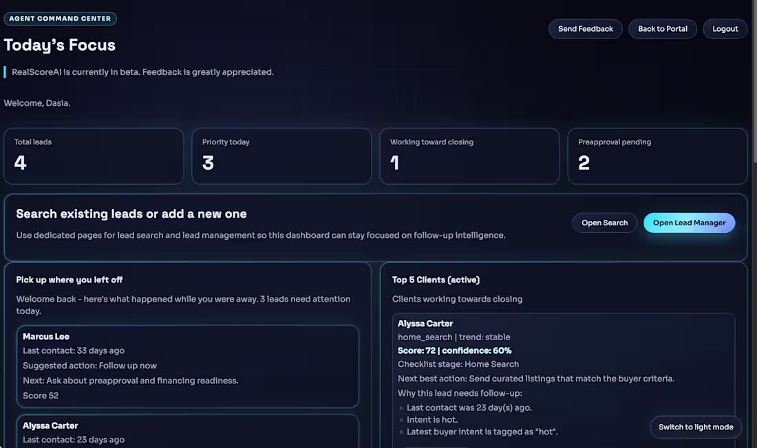Cover image for AI Lead Scoring & Follow-Up