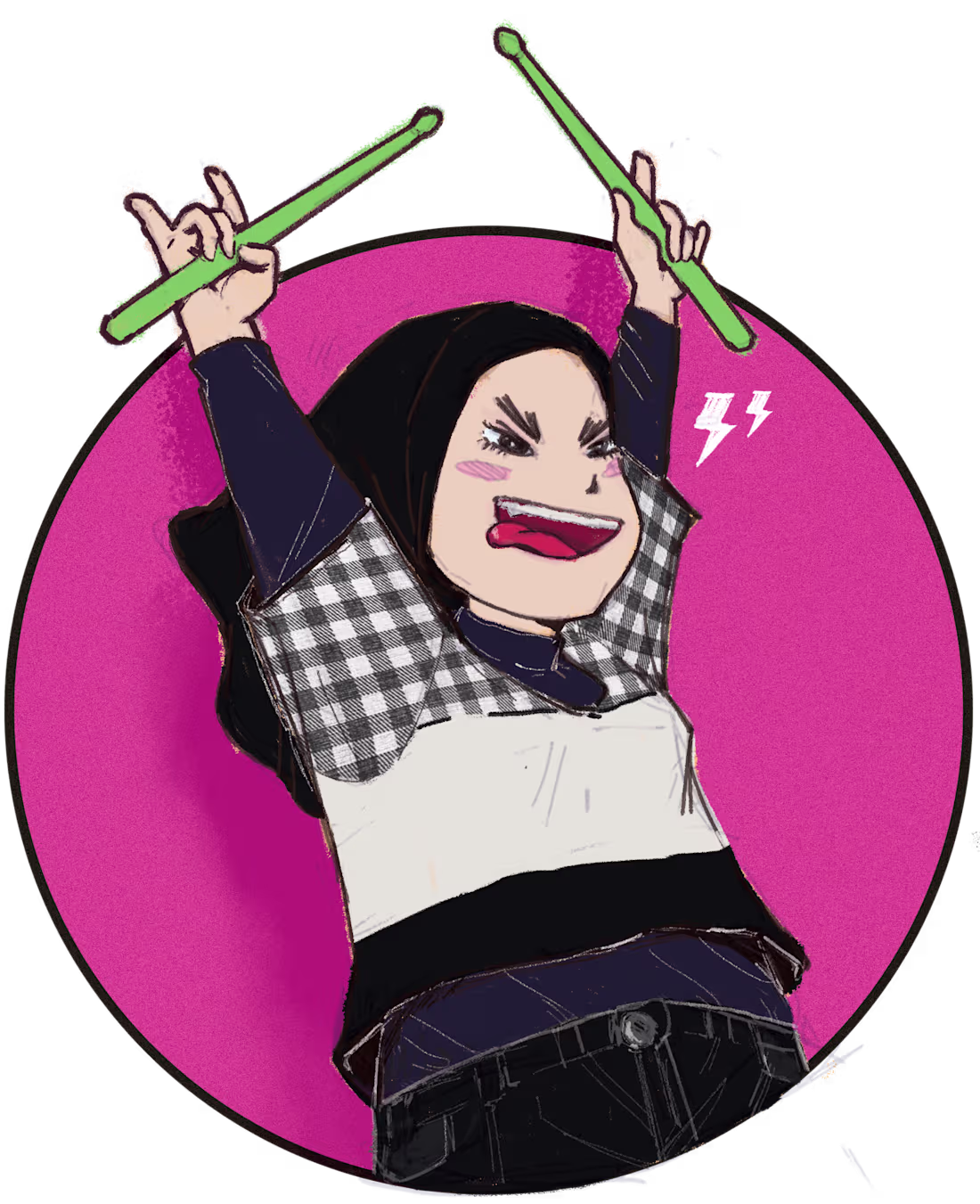 Cover image for Cartoonized Pound Fitness Instructors