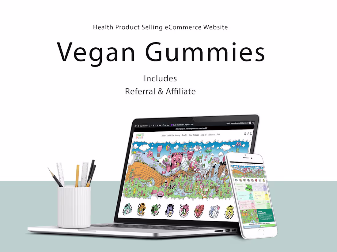 Cover image for Gummy Vitamins | Vegan Supplements – Vegan Gummies