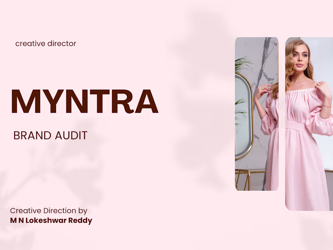 Cover image for Brand Audit — MYNTRA —