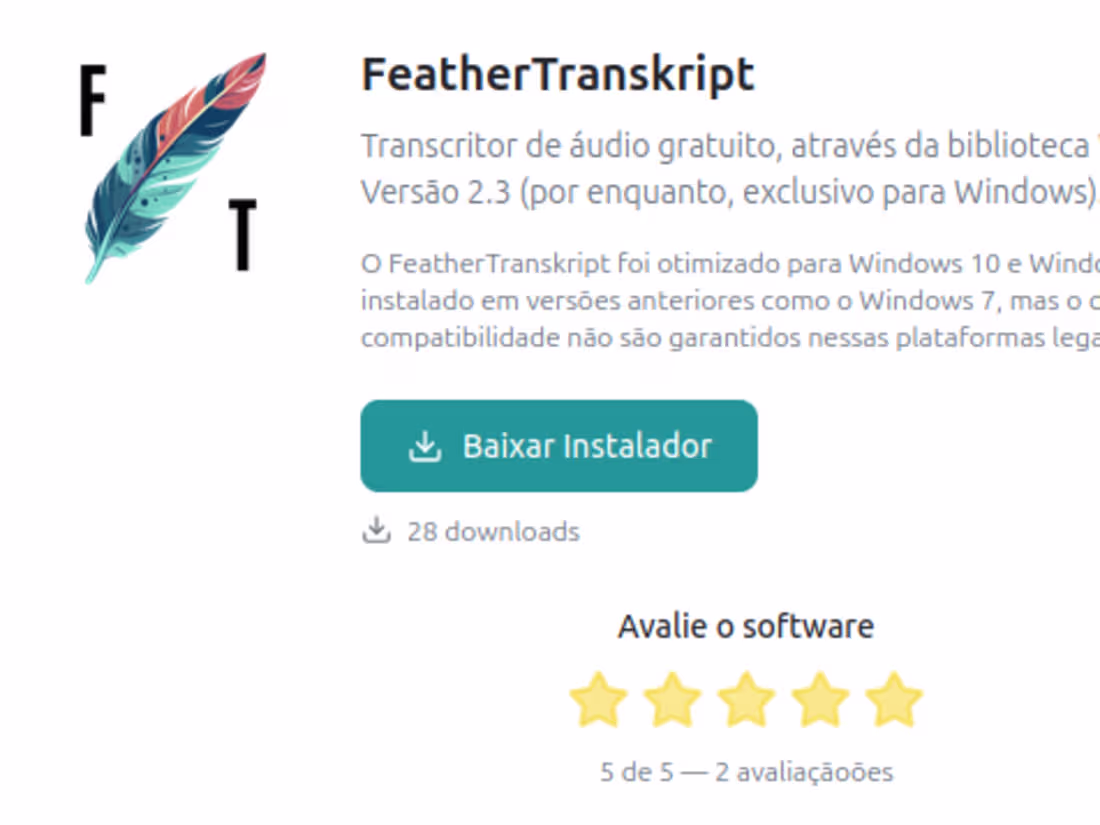 Cover image for Free audio transcriber powered by