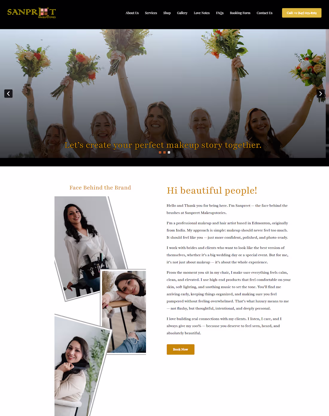 Cover image for This is a salon website