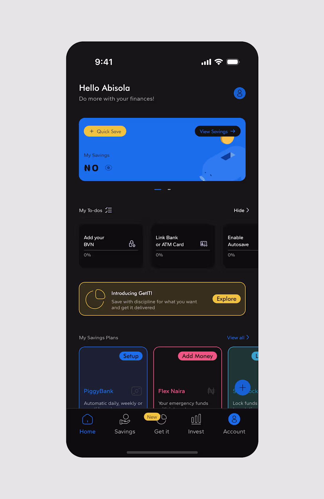 Cover image for PiggyVest - Homepage Redesign

UI Design