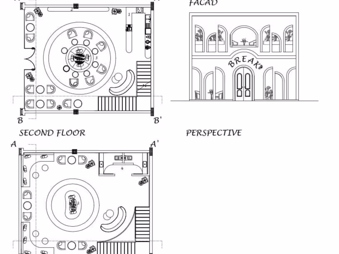 Cover image for "Interior Design Layouts with Accurate 2D CAD Drawings"