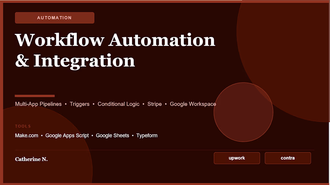 Cover image for Workflow Automation 