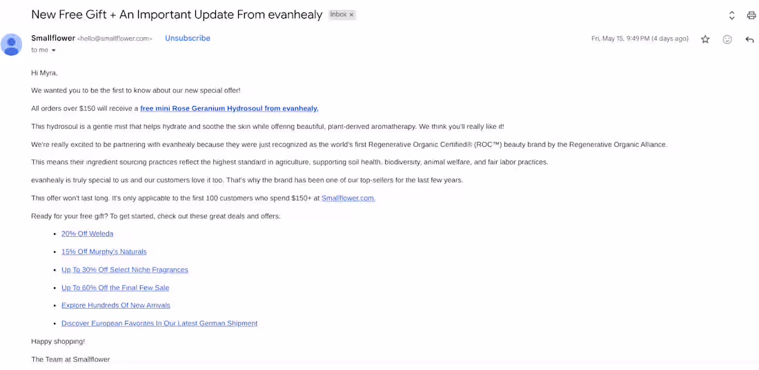 Cover image for Gift With Purchase Plain Text