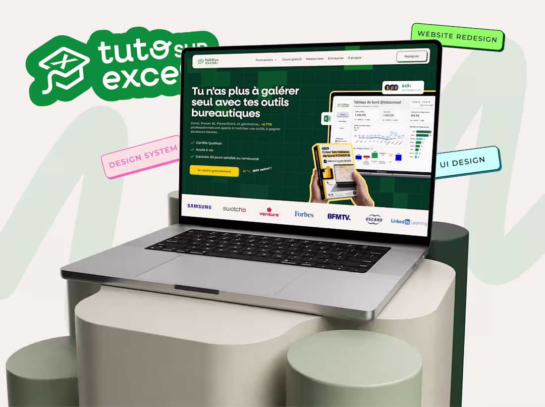 Cover image for High-Converting Landing Page for Excel Training Business