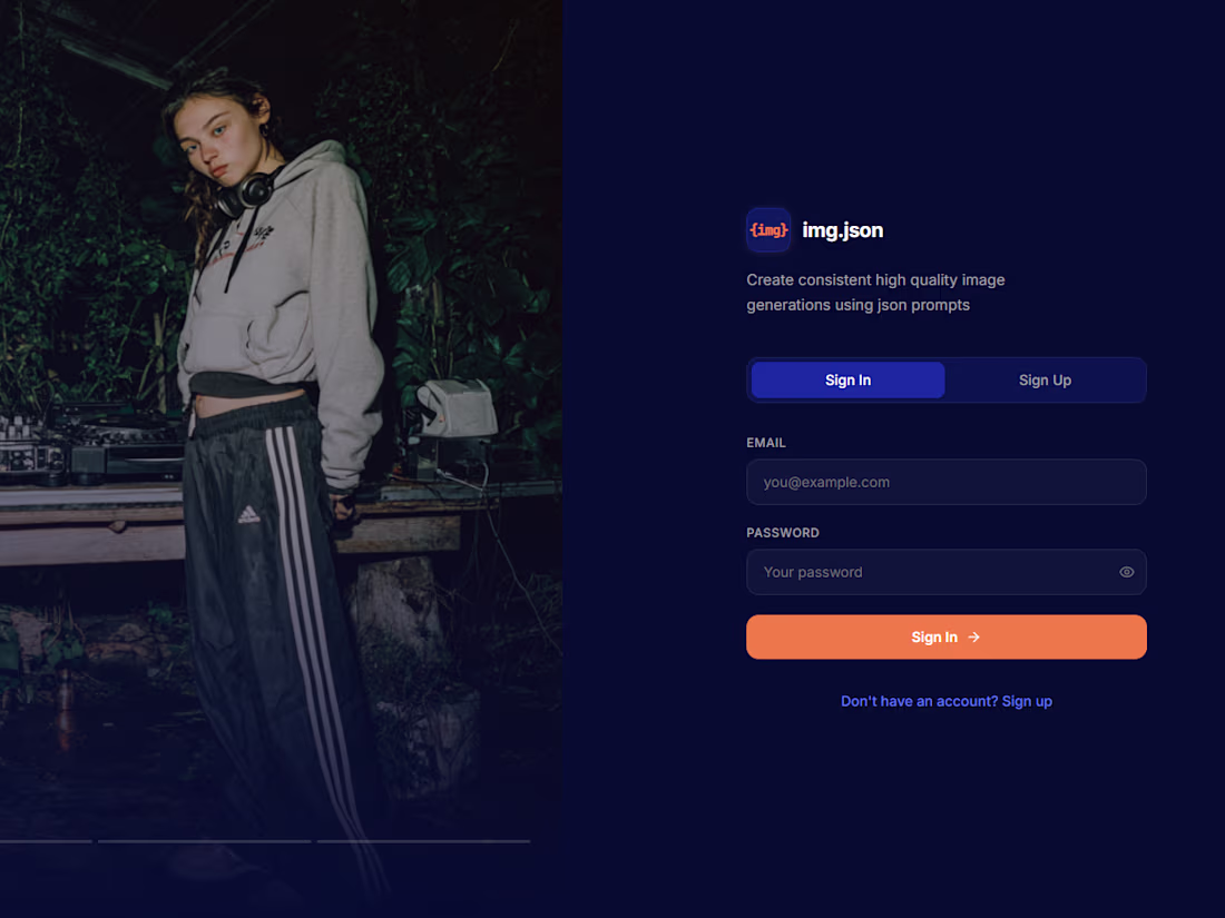 Cover image for ImgJSON - AI Prompt Builder