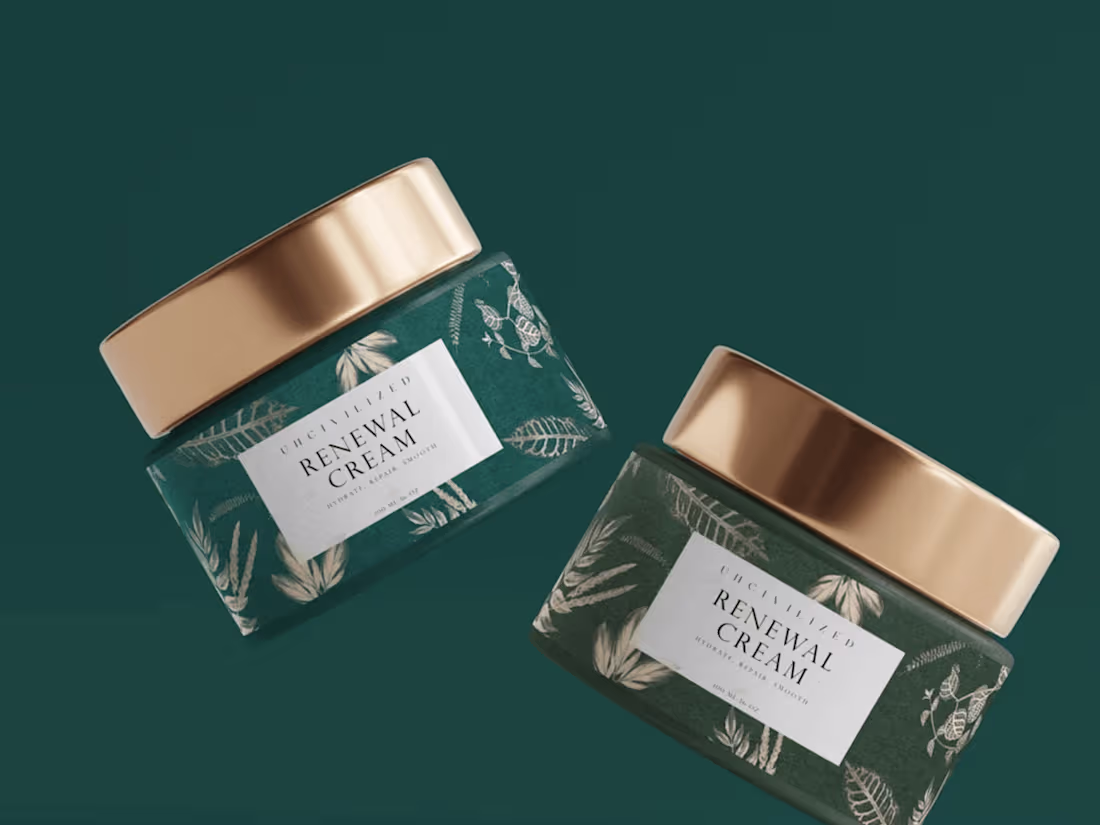 Cover image for Packaging design for a beauty brand