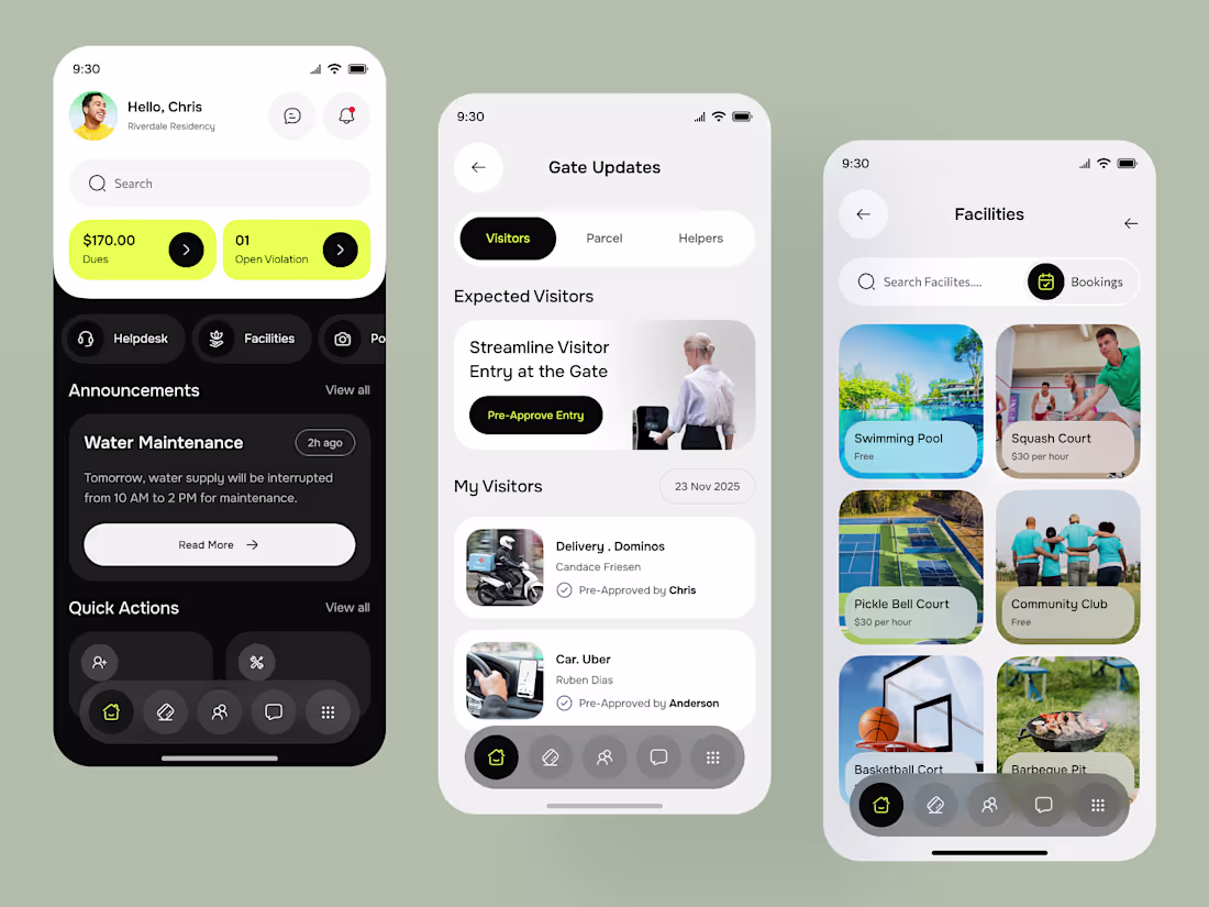 Cover image for Community Housing App UI Design