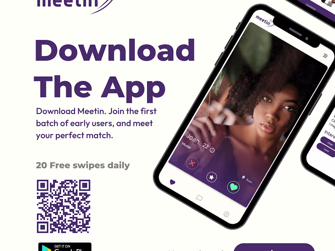 Cover image for Meetin Mobile Dating App