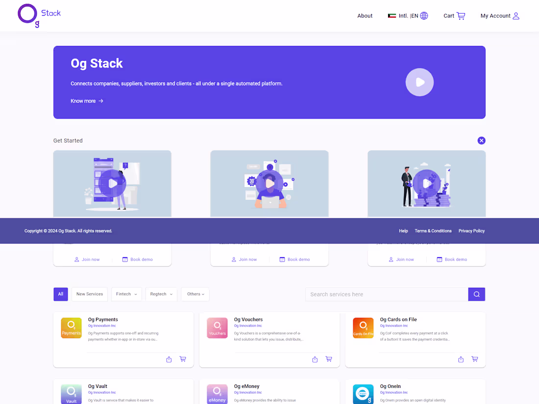 Cover image for OG STACK - SERVICES