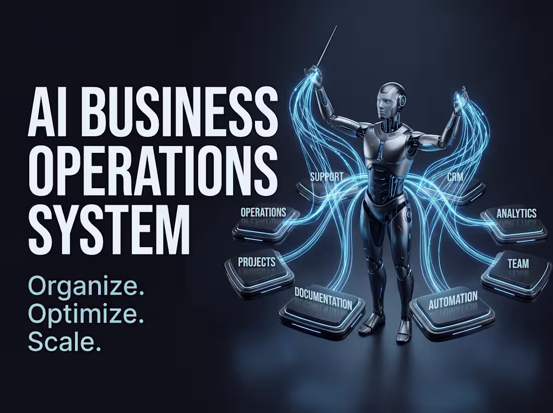 Cover image for AI Business Operations System | Enterprise Workflow Design