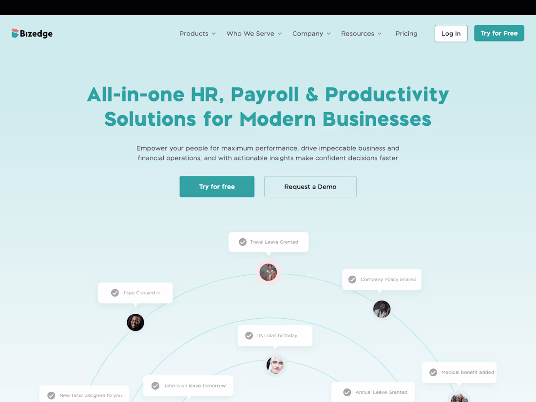 Cover image for Bizedge