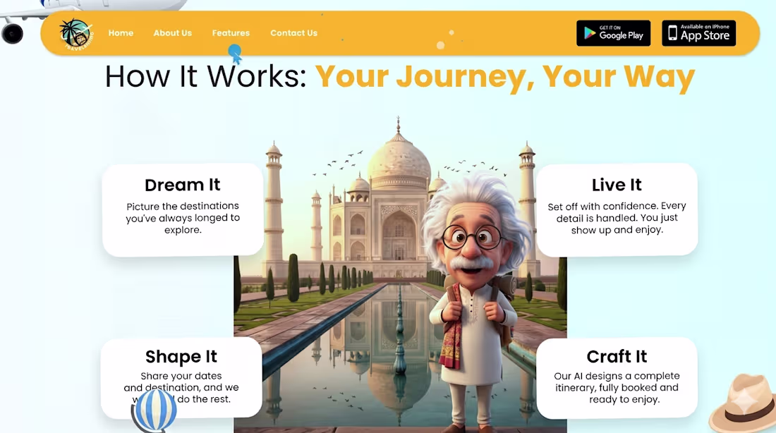 Cover image for An AI-powered travel planning platform
