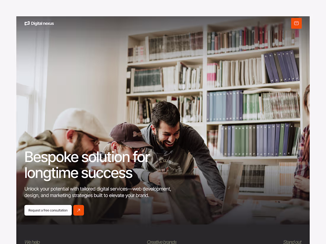 Cover image for Digital Nexus-Framer Website Development