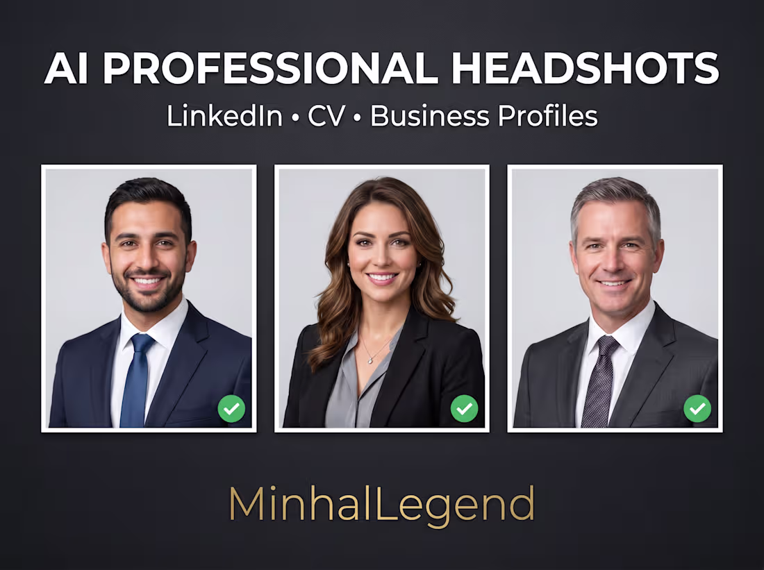 Cover image for AI Enhanced Professional Headshots & LinkedIn Photos