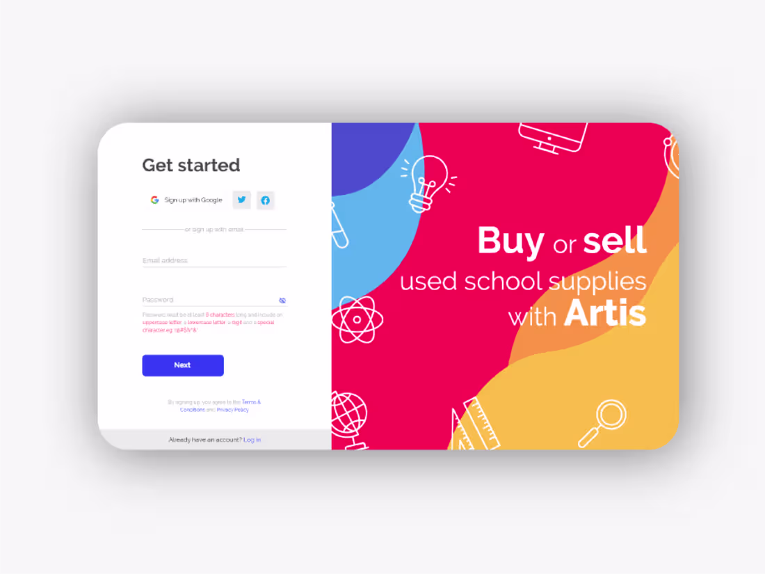 Cover image for Artis App
