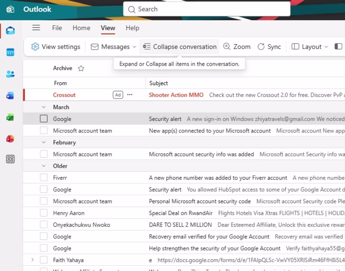 Cover image for Managing and organizing inbox based