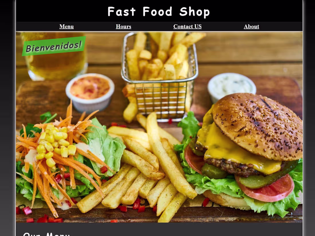 Cover image for Food Shop – Responsive Restaurant & Menu Website