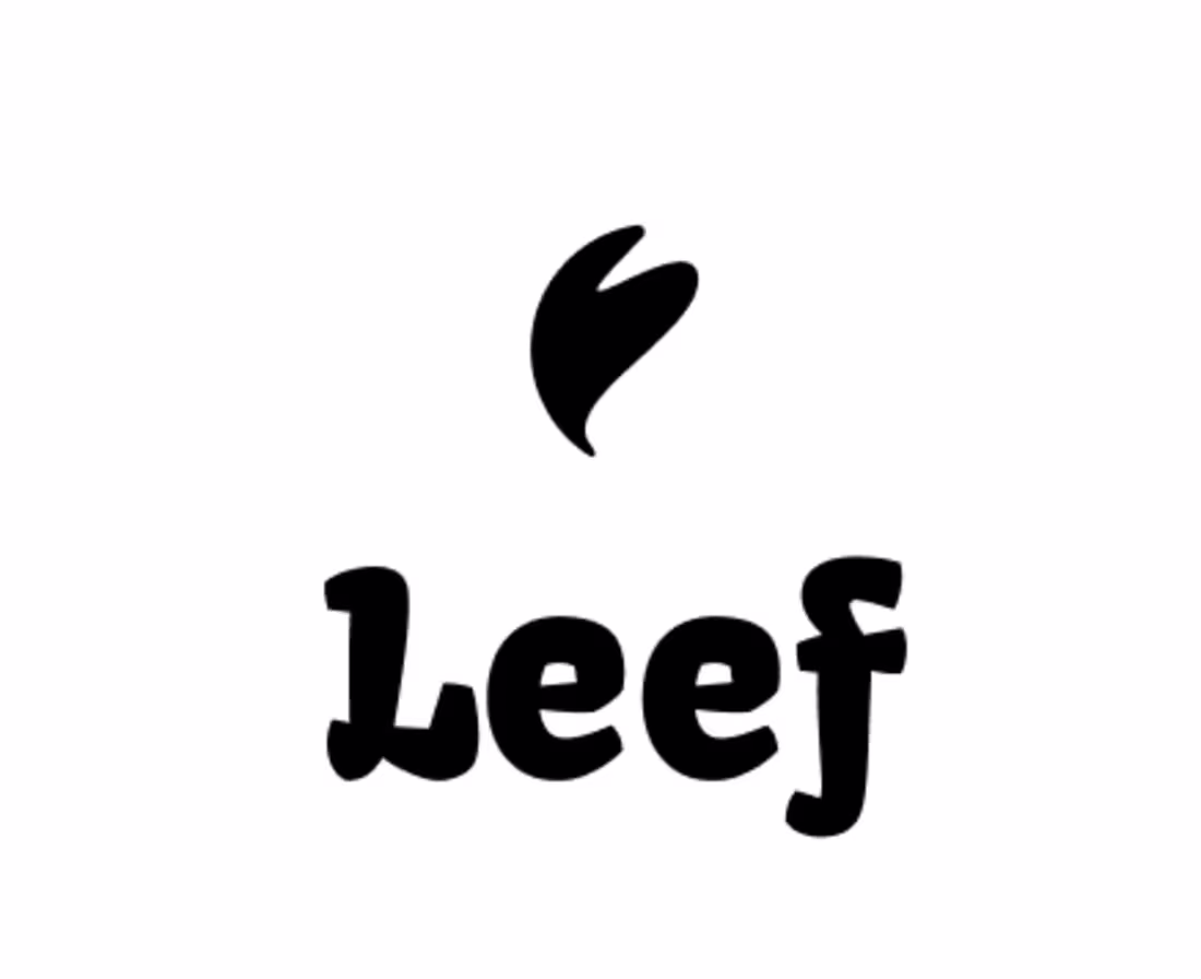 Cover image for Did a logo for LEEF drink what do y'all think #casestudy