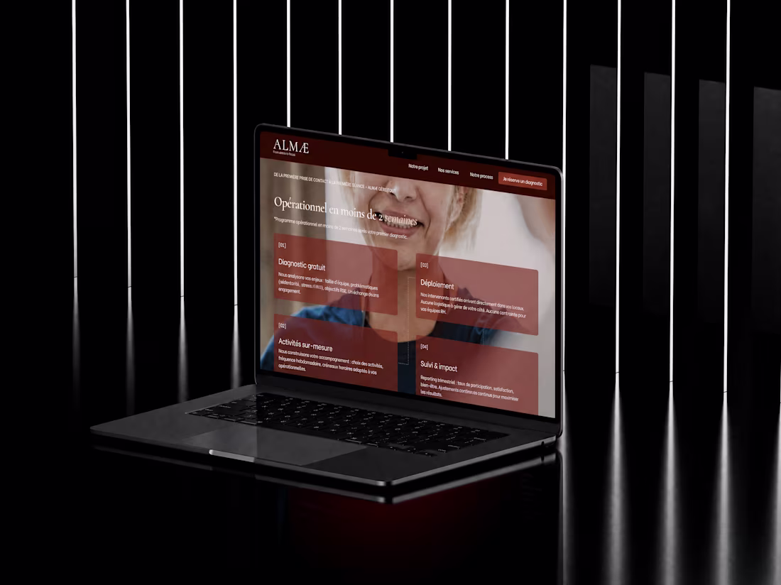 Cover image for ALMÆ — Website & Visual Identity