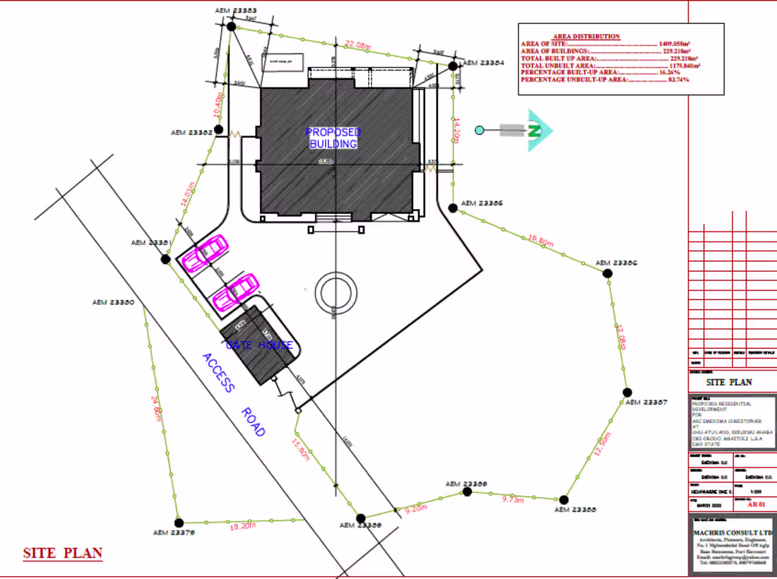 Cover image for A PROPOSED VILLA