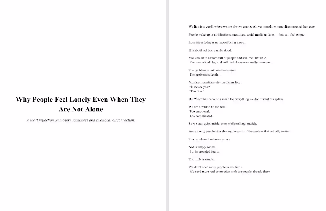 Cover image for Why People Feel Lonely Even