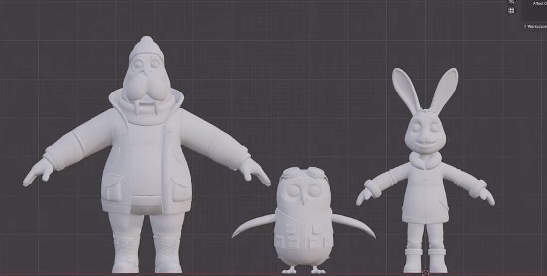 Cover image for 3d character 
