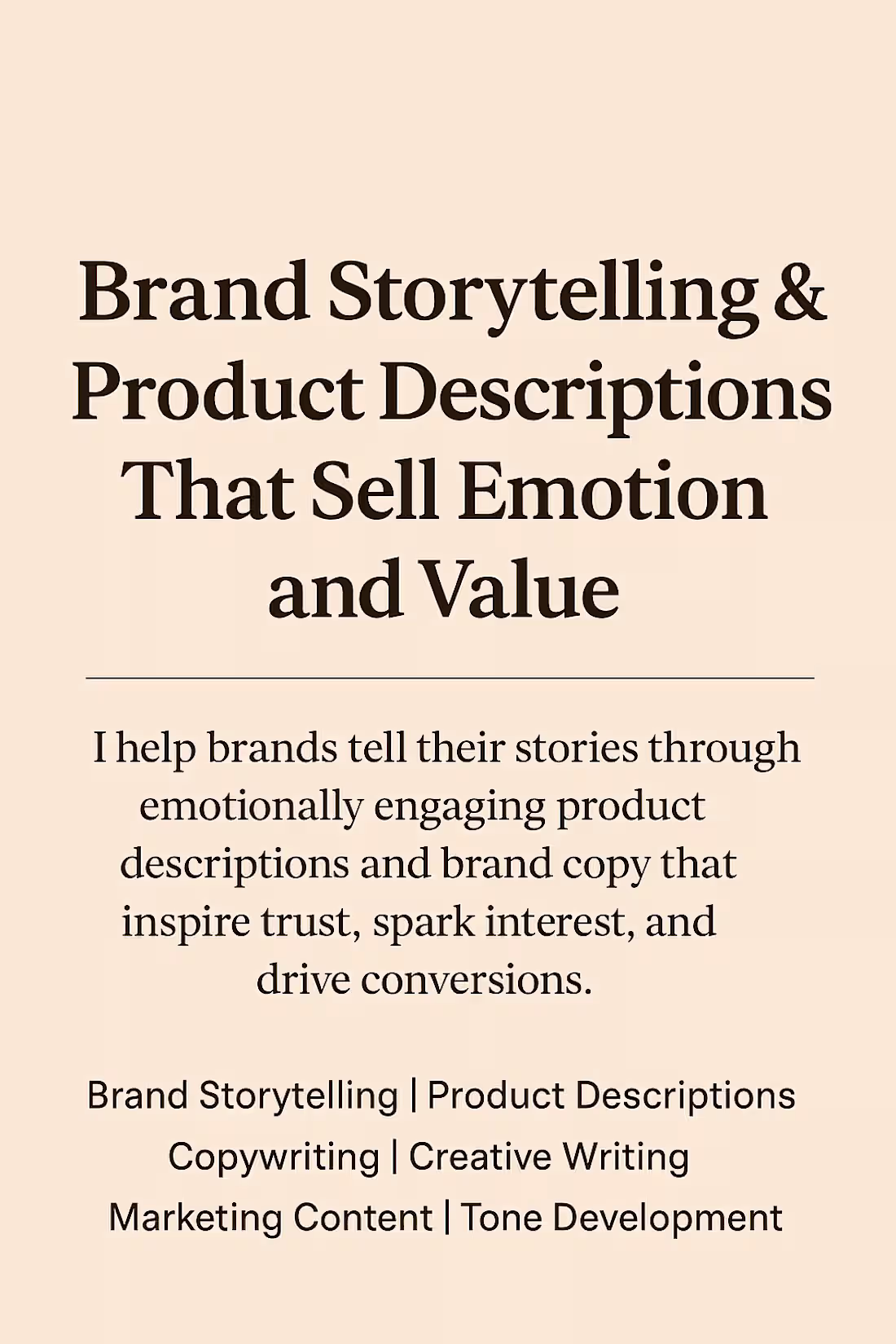 Cover image for Brand Storytelling & Product Descriptions That Sell Emotion ...