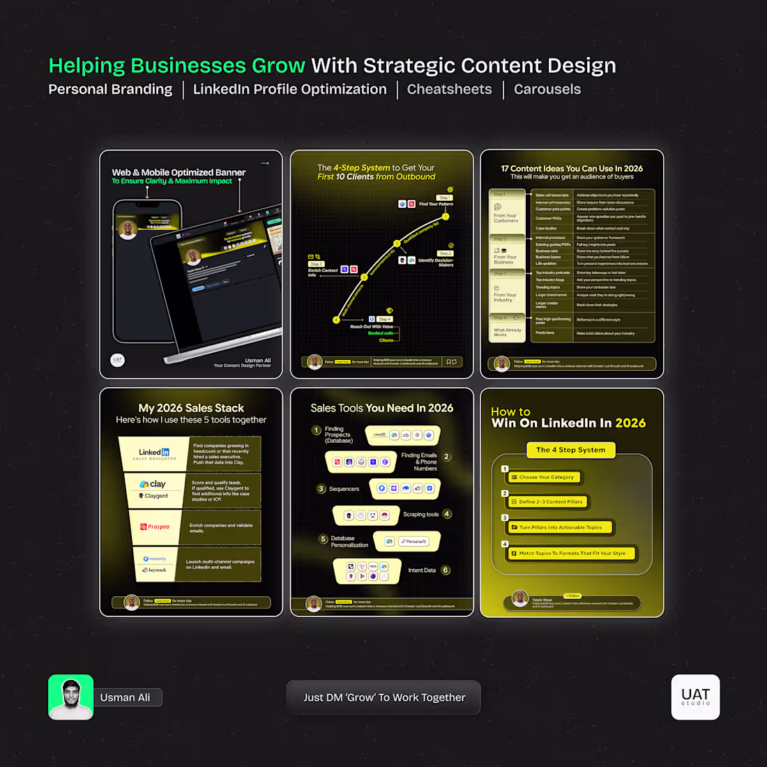 Cover image for Innovative AI Outbound & GTM Cheatsheet Design Services
