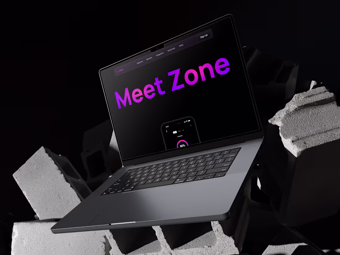 Cover image for Zone App Launch Template Design and Development