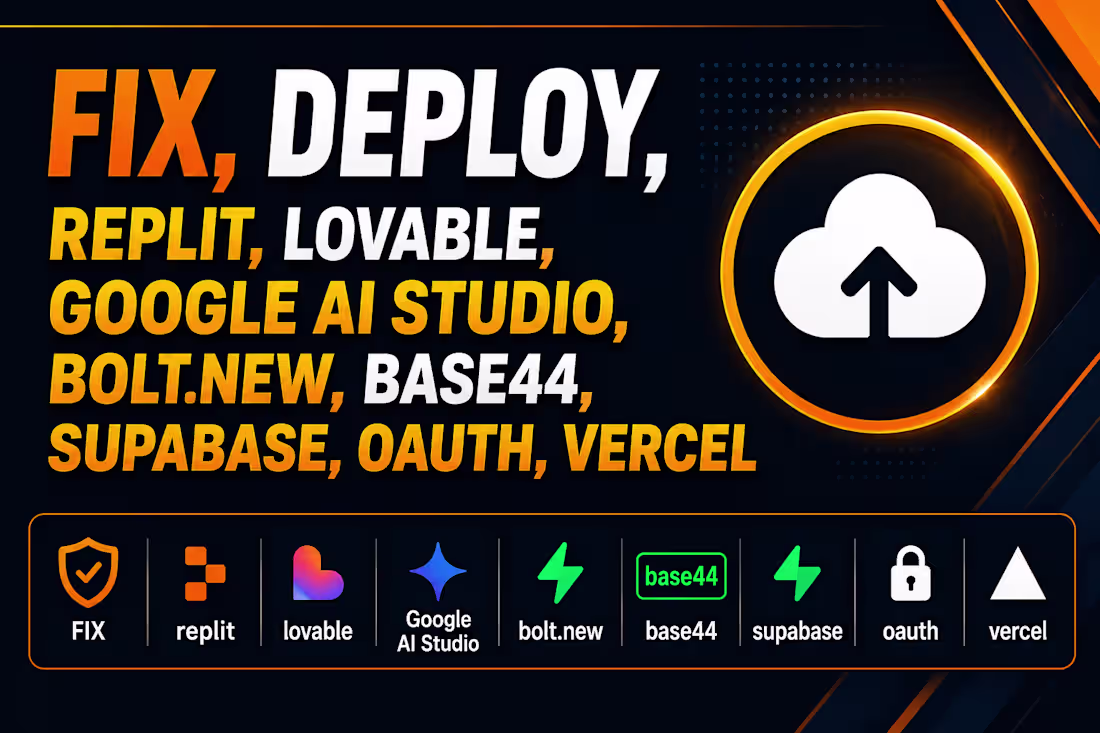 Cover image for Having issues fixing, deploying, or
