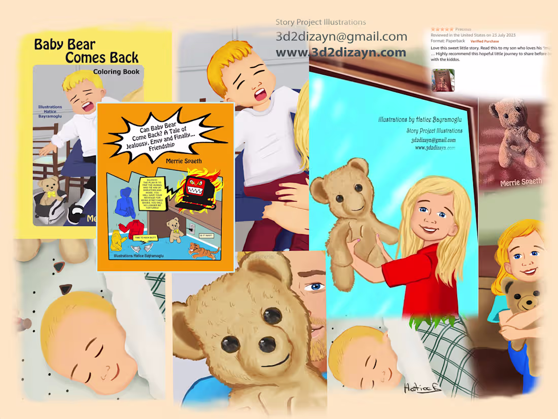 Cover image for Baby Bear Comes Back" I