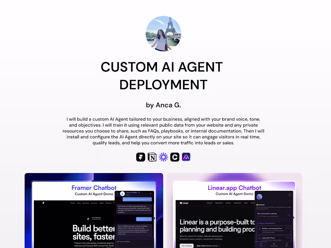 Cover image for Custom AI Agent Deployment