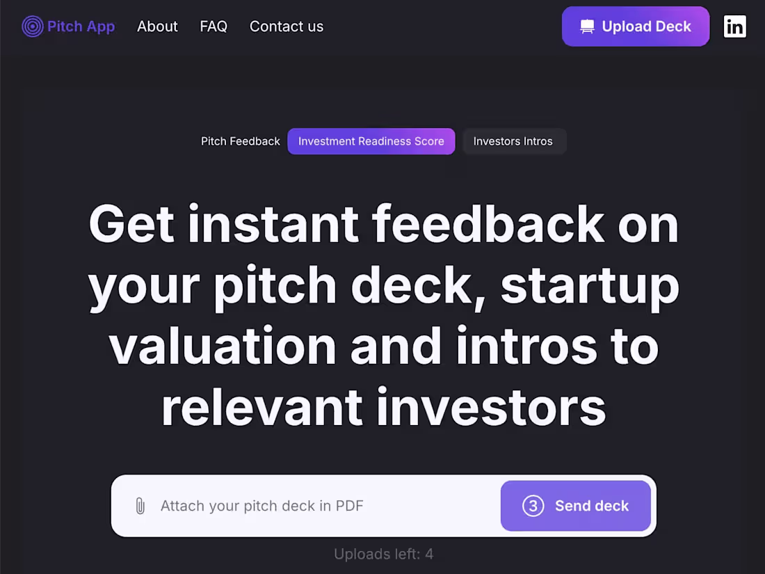 Cover image for Invental Pitch App