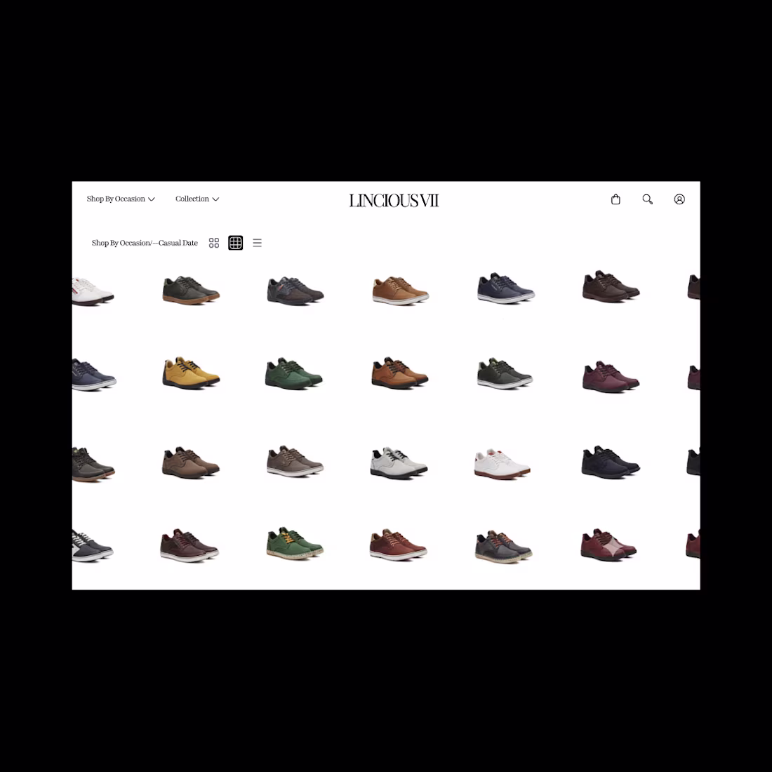 Cover image for Luxury shopping, reimagined. This hero section removes the u...