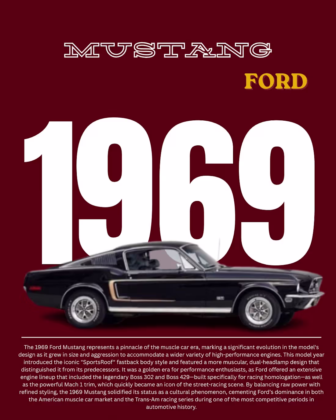 Cover image for :Vintage vibes and American muscle.
