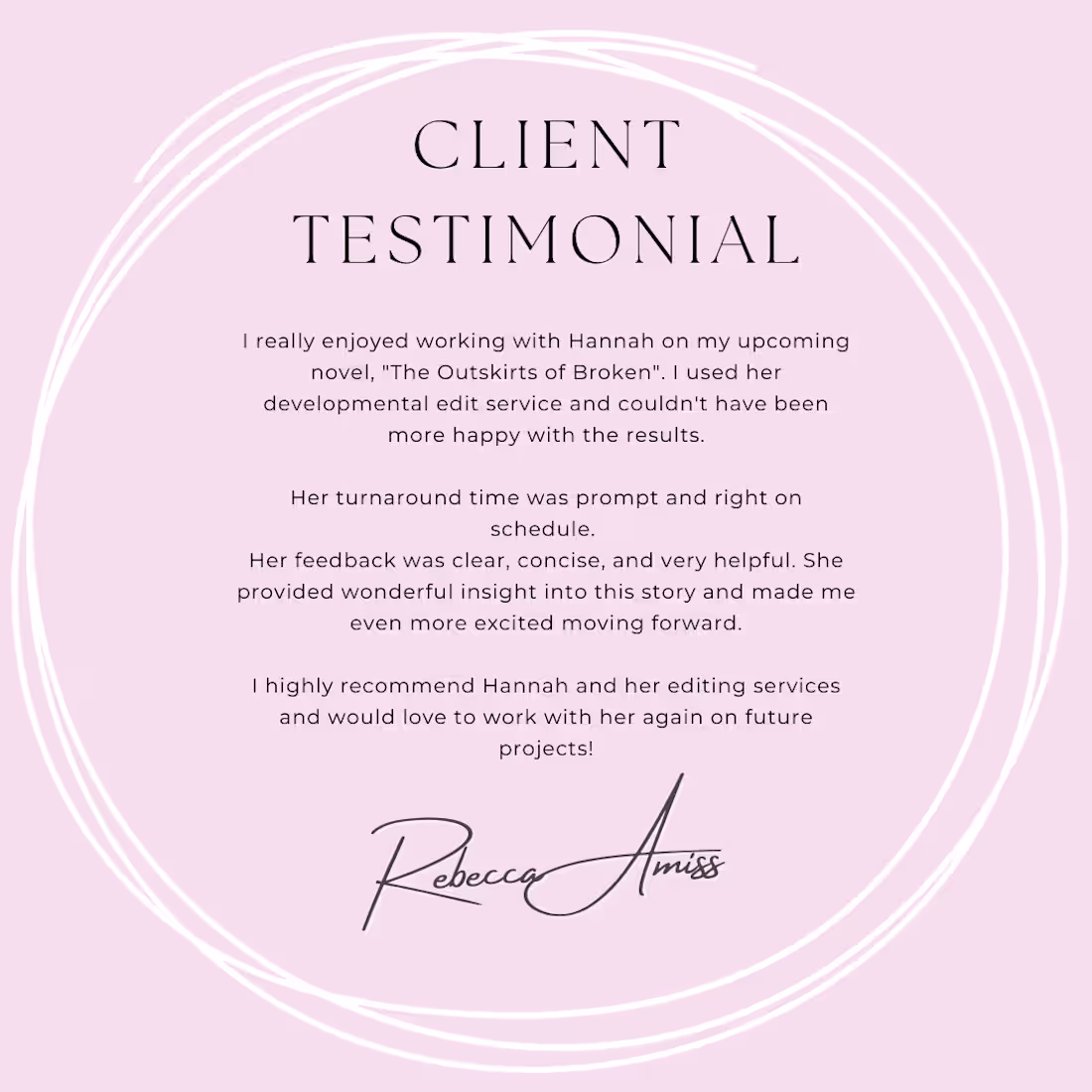 Cover image for Client Feedback