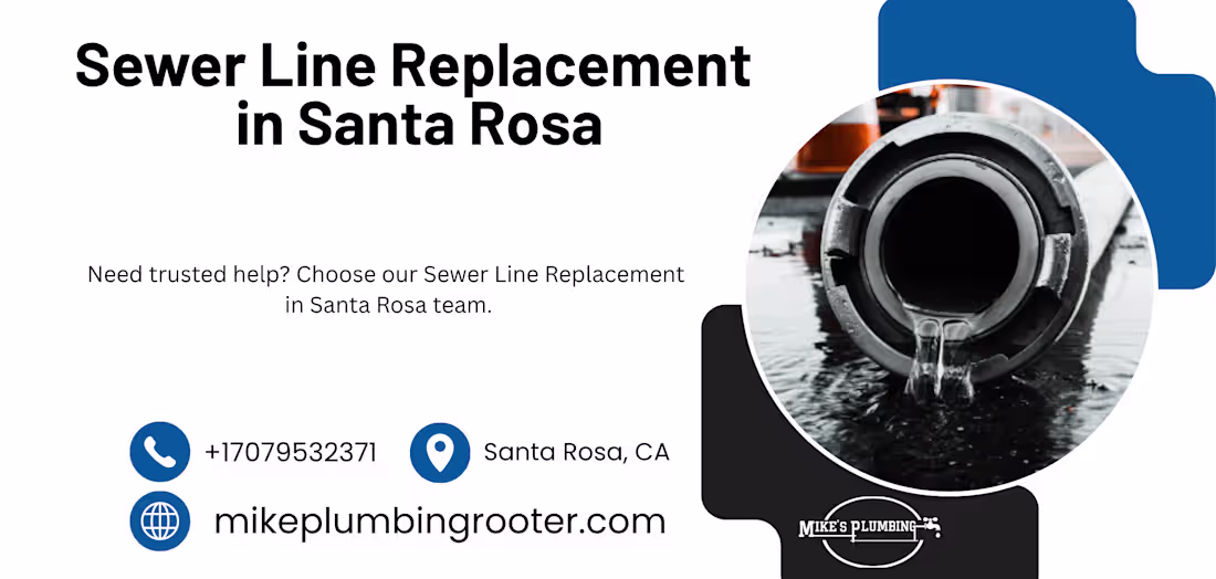Cover image for Sewer Line Replacement in Santa