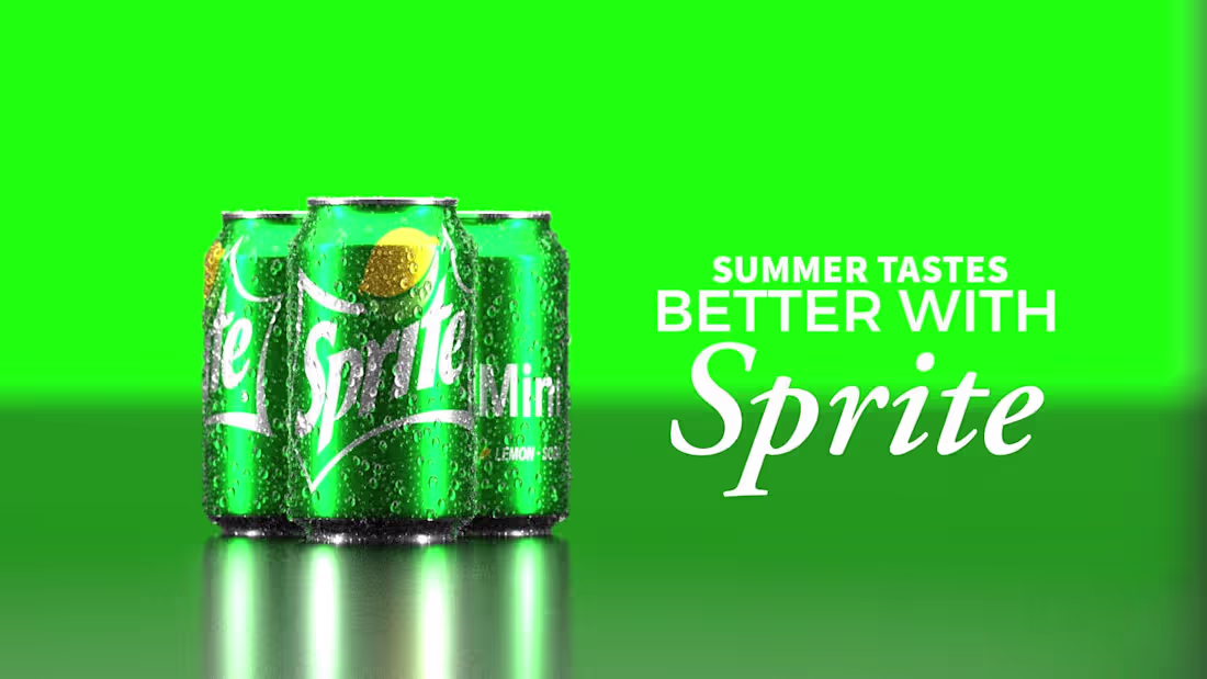 Cover image for Showcase Sprite Advertisement.