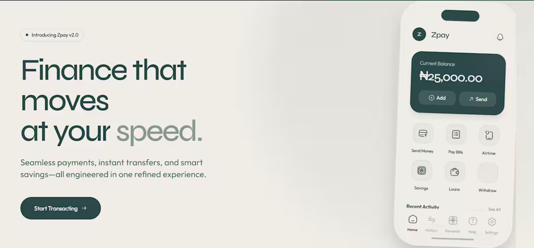 Cover image for Fintech Website