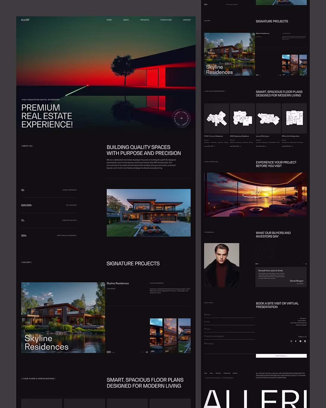 Cover image for Interactive Framer Website Design for