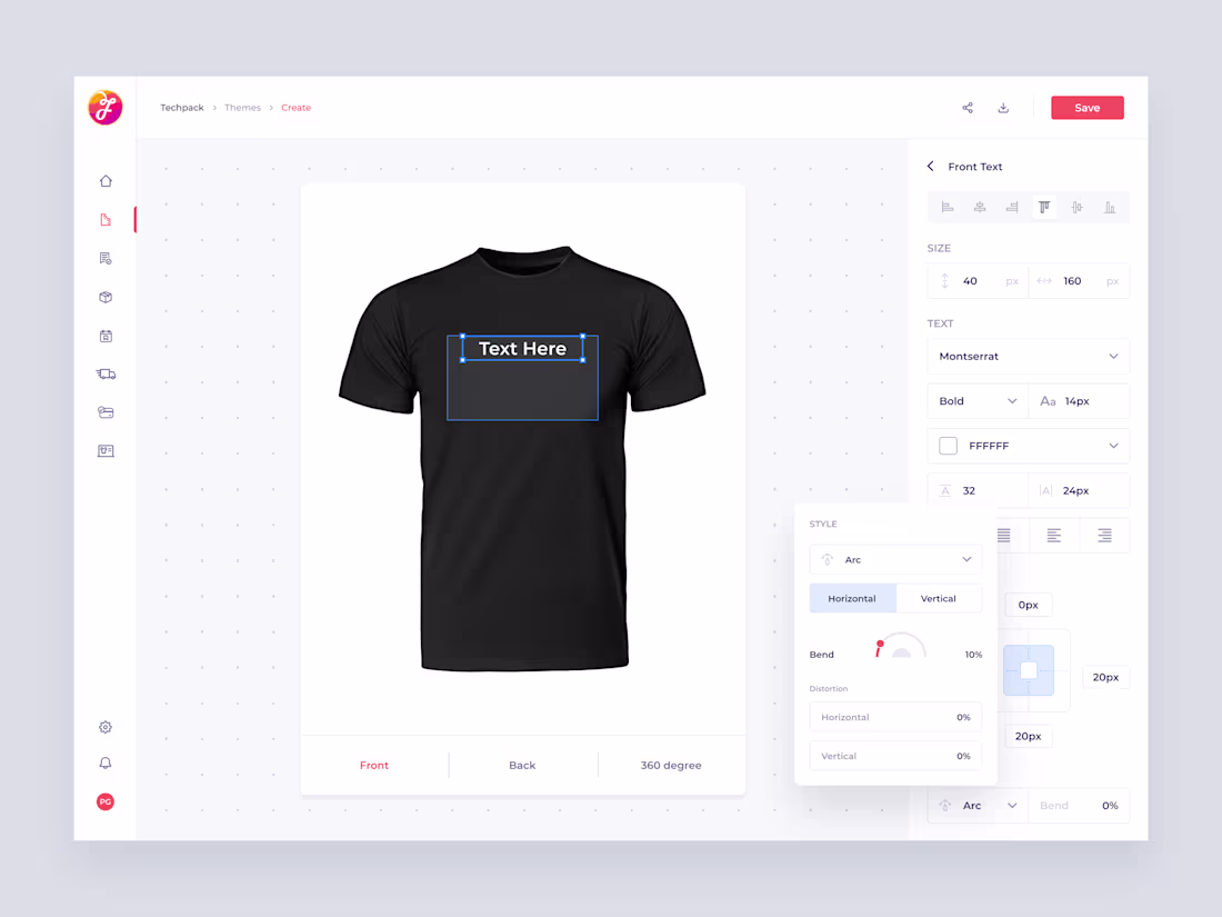 Cover image for Tech Pack Creation - Design Tool