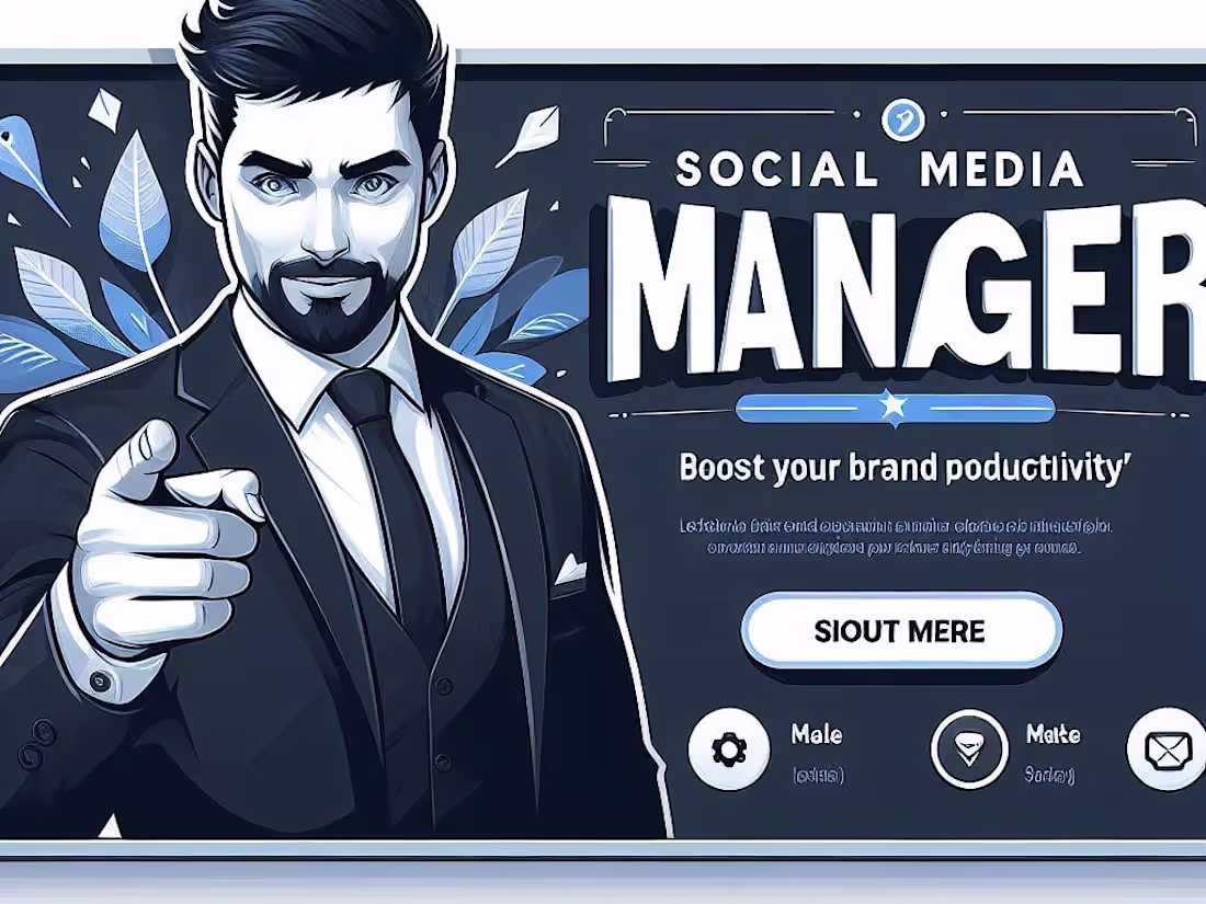 Cover image for Expert Social media manager to boost the exposure of your brand 