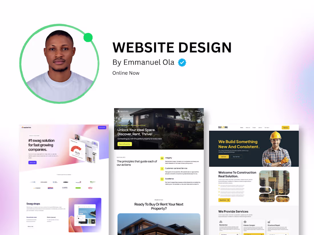 Cover image for Website  Design