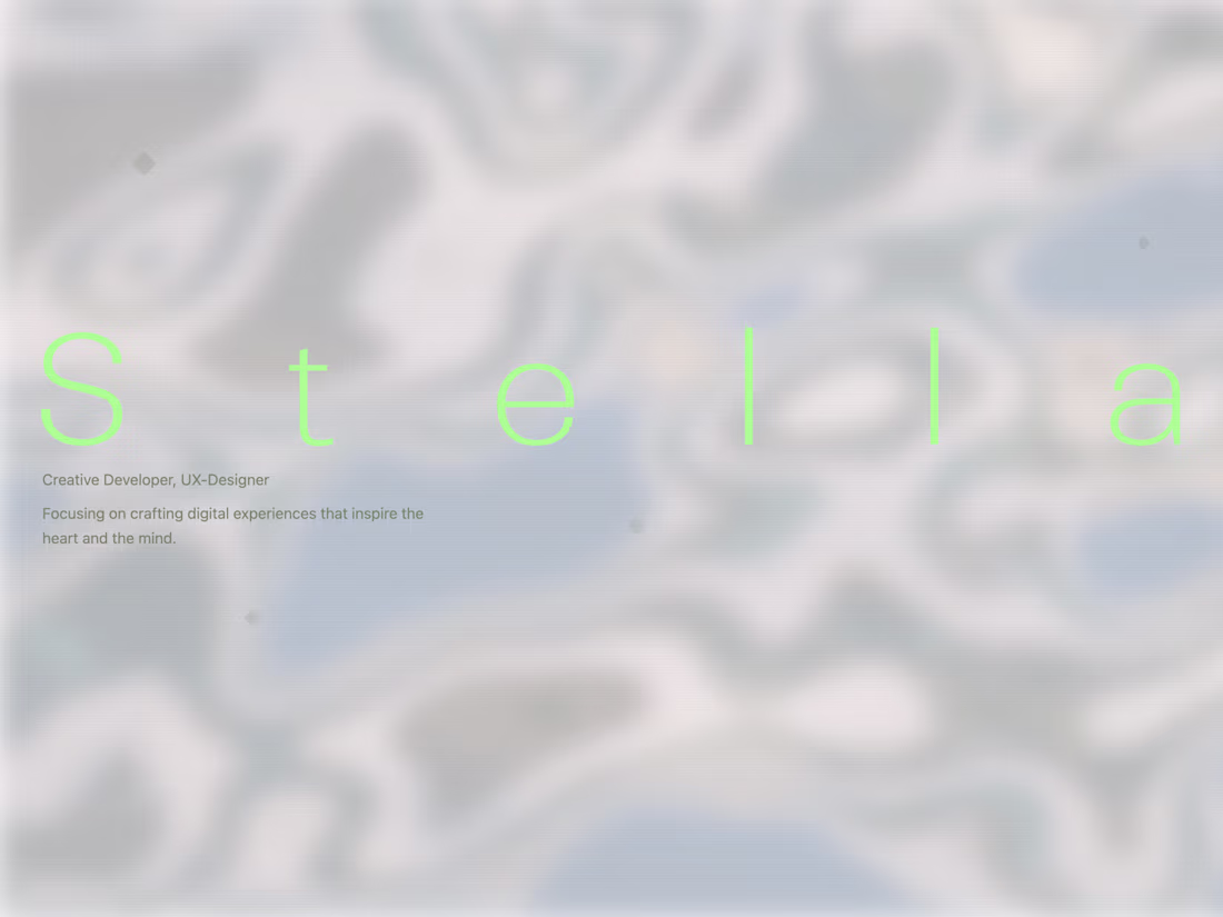 Cover image for Stella Mathioudakis - Portfolio site